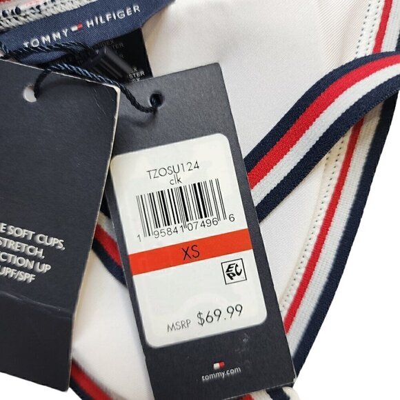Tommy Hilfiger Women's Triangle Bikini Padded‎ Tie Side Bottom 2 Piece Set XS - Picture 7 of 10